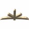 Ekena Millwork Alberta Rough Sawn Timber Gable Bracket, Douglas Fir, 84"W x 38"H x 6"D x 6"F, 11/12 Pitch GBW084X38X0606ALB00RDF - alternate 3